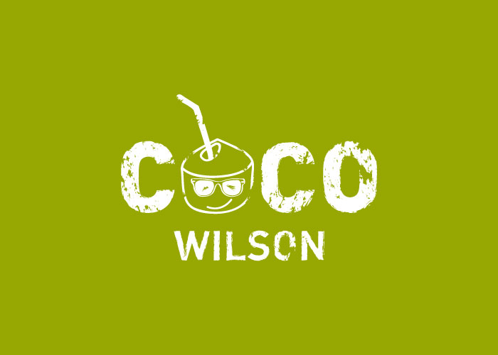 Logo design for a coconut drink company