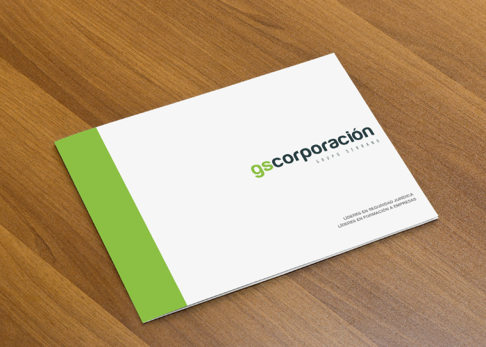 Catalogue for a company that provides consulting, legal and training services