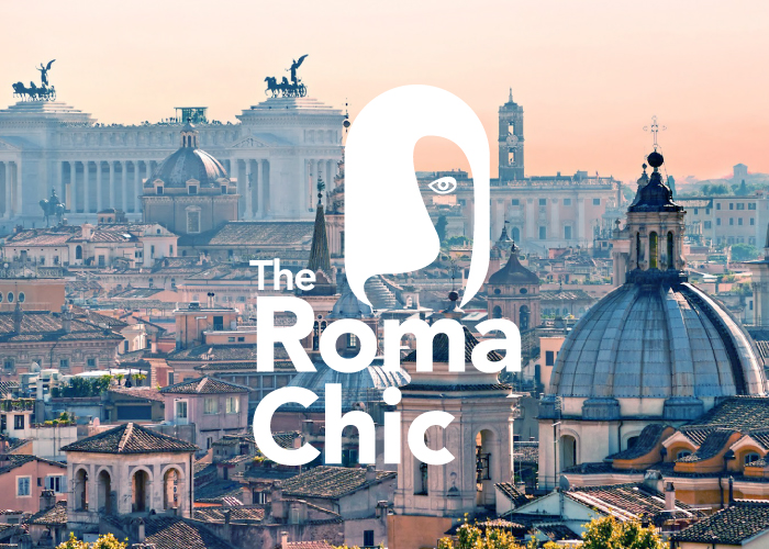 Logo design for a lifestyle blog in Rome